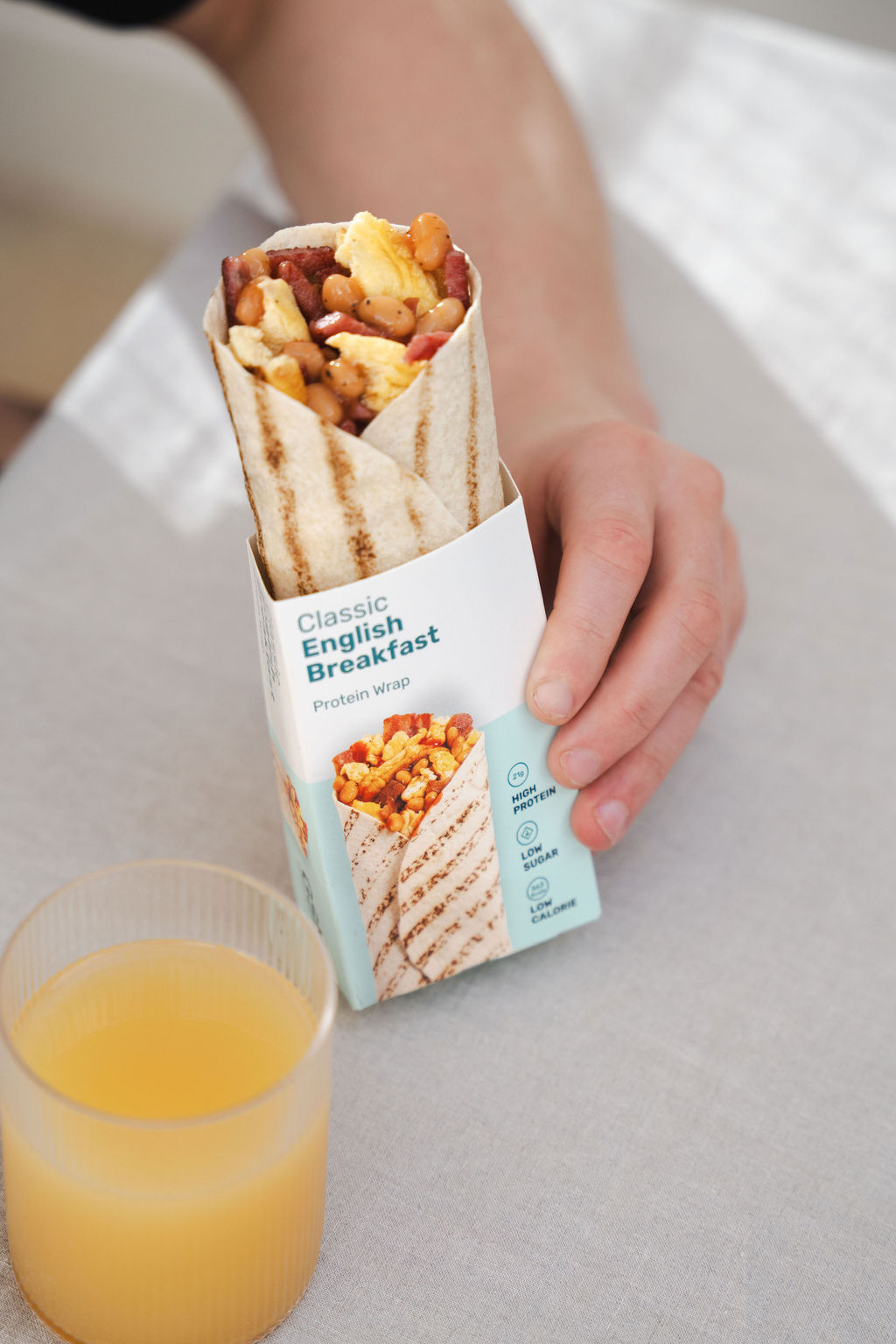 English Breakfast Wrap